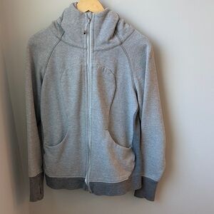 lululemon scuba full zip hoodie